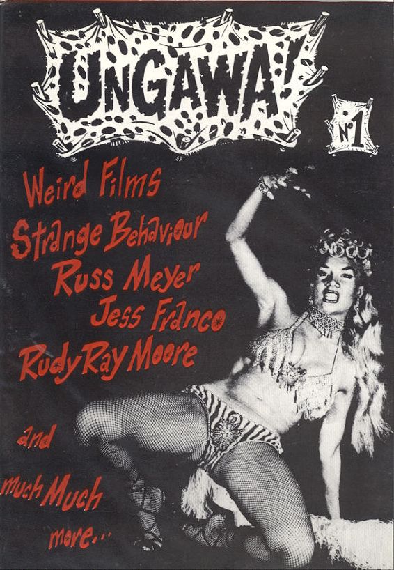 UNGAWA magazine side cover Issue 1  1989