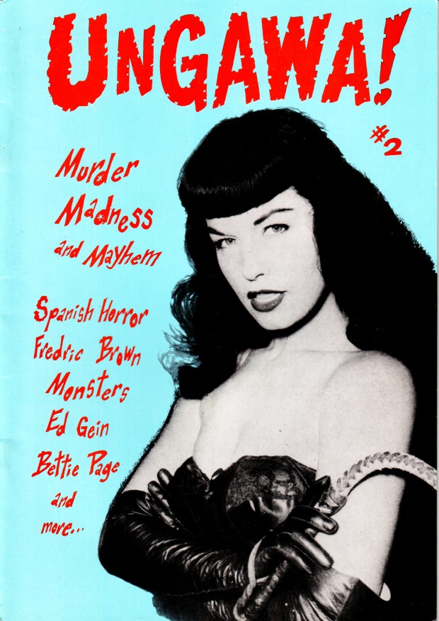 UNGAWA magazine side cover Issue 2  1990