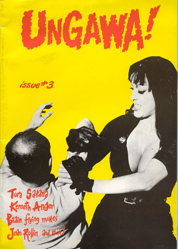 UNGAWA magazine side cover Issue 3  1991