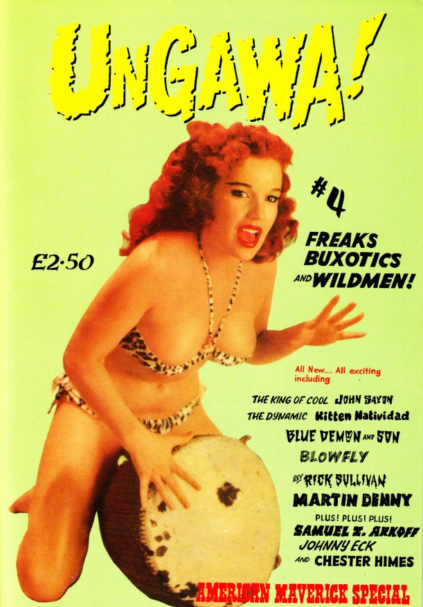 UNGAWA magazine side cover Issue 4  1992