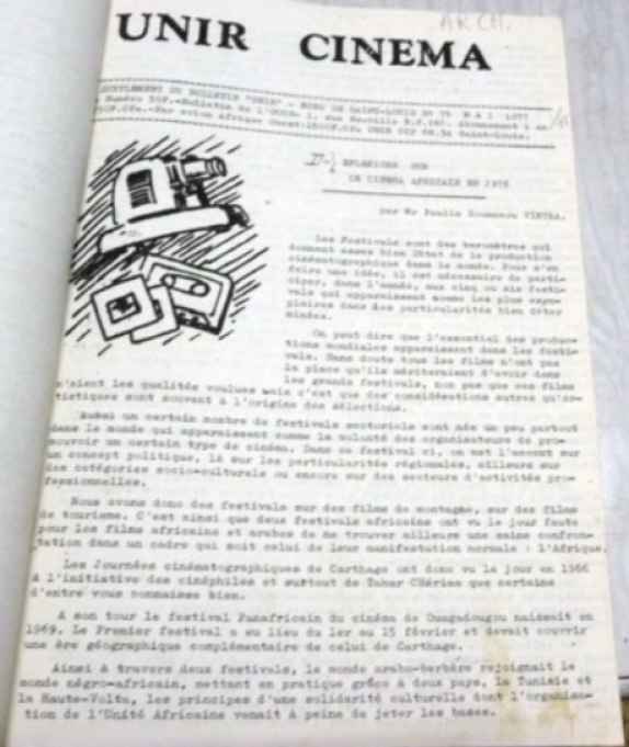 UNIR CINEMA magazine side cover Issue 75  May 1977