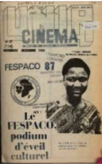 UNIR CINEMA magazine side cover Issue 134   1987