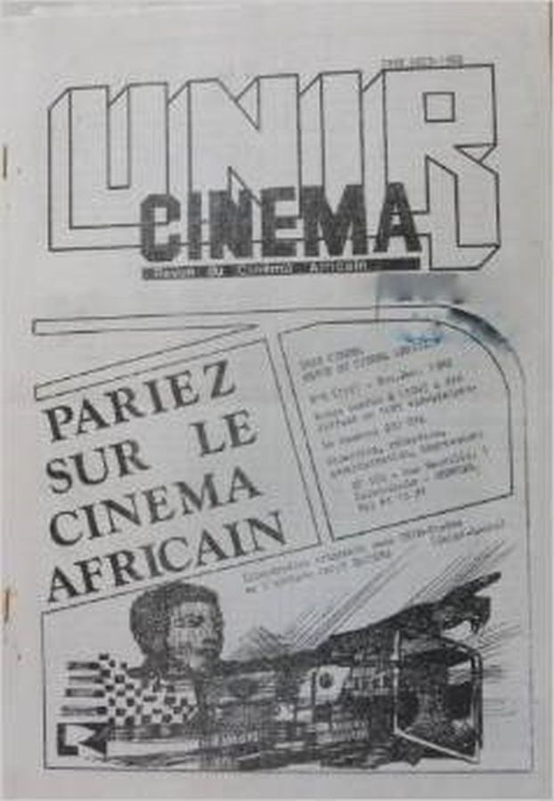 UNIR CINEMA magazine side cover Issue 110 November/December 1982
