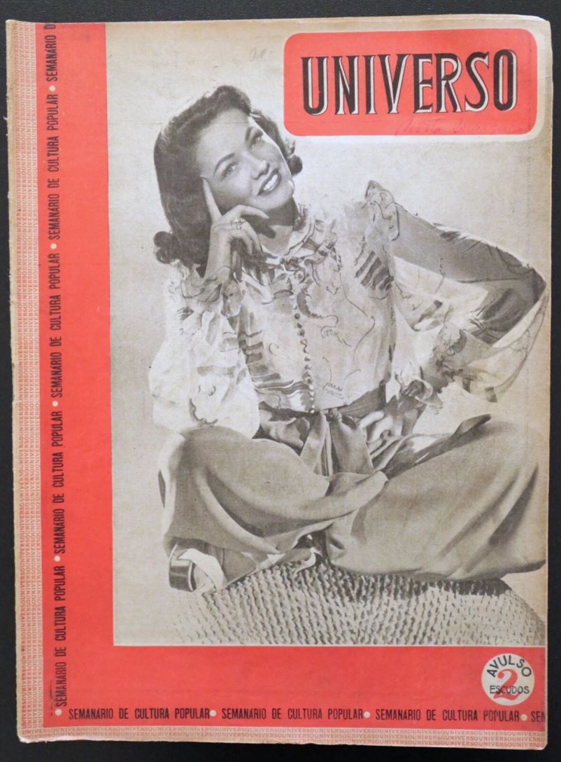 UNIVERSO magazine side cover Issue 5 9 July 1945