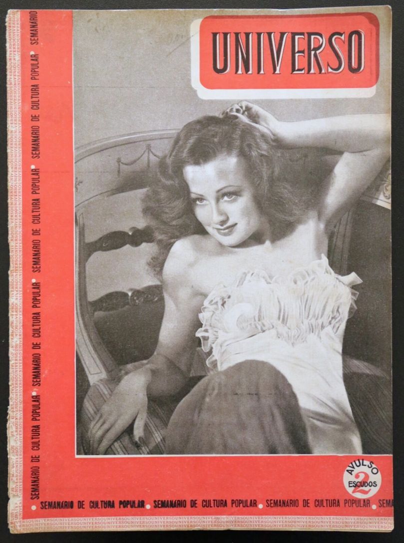 UNIVERSO magazine side cover Issue 10 14 August 1945