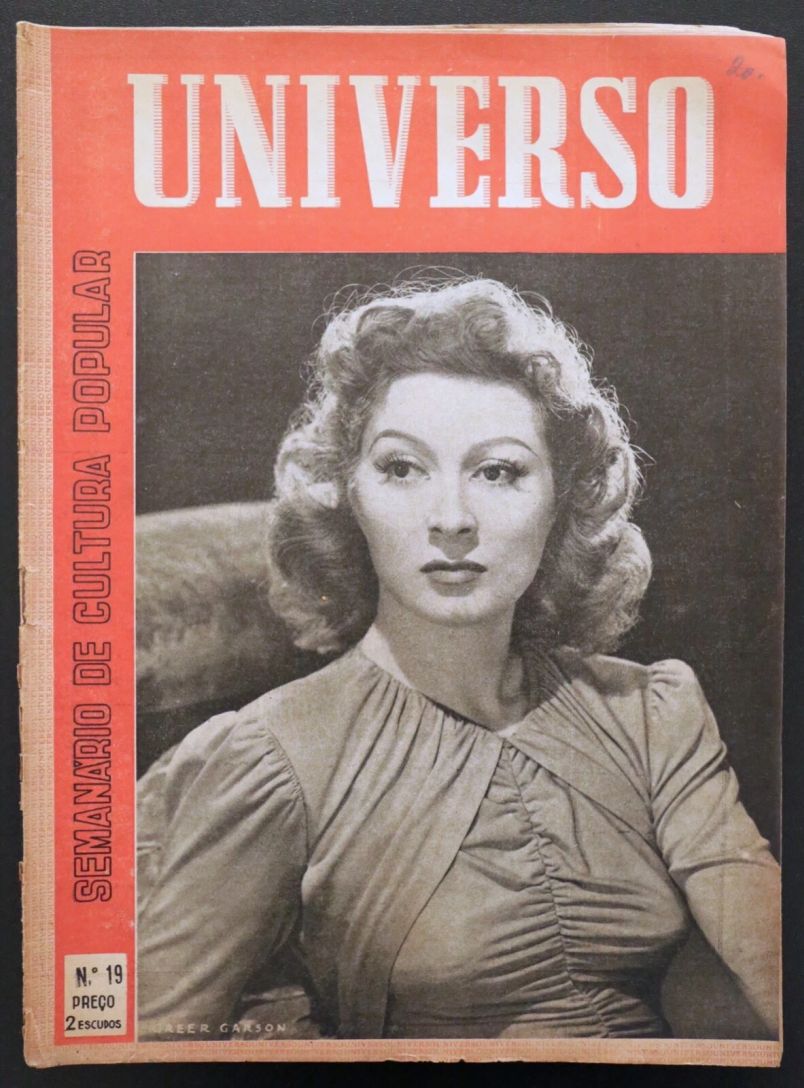 UNIVERSO magazine side cover Issue 19 16 October 1945