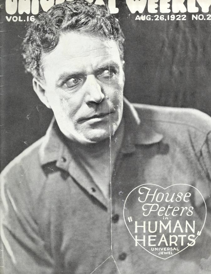 UNIVERSAL WEEKLY magazine side cover 26 August 1922