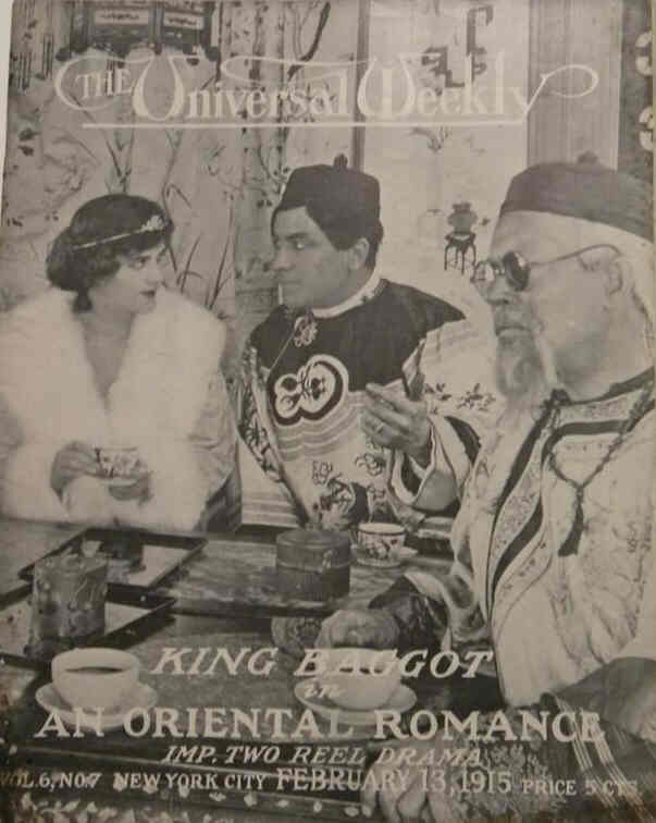 UNIVERSAL WEEKLY magazine side cover 13 February 1915