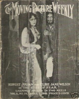 UNIVERSAL WEEKLY magazine side cover 1 April 1916