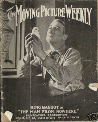 UNIVERSAL WEEKLY magazine side cover 17 June 1916