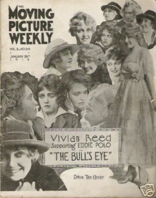 UNIVERSAL WEEKLY magazine side cover 26 January 1918