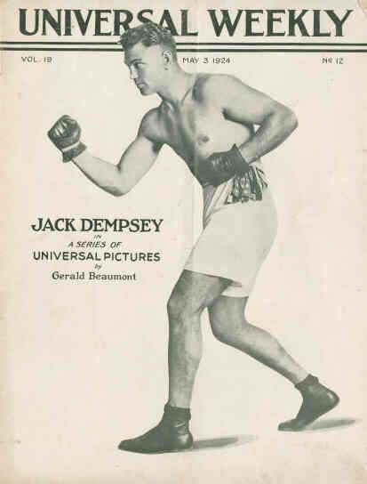 UNIVERSAL WEEKLY magazine side cover 3 May 1924