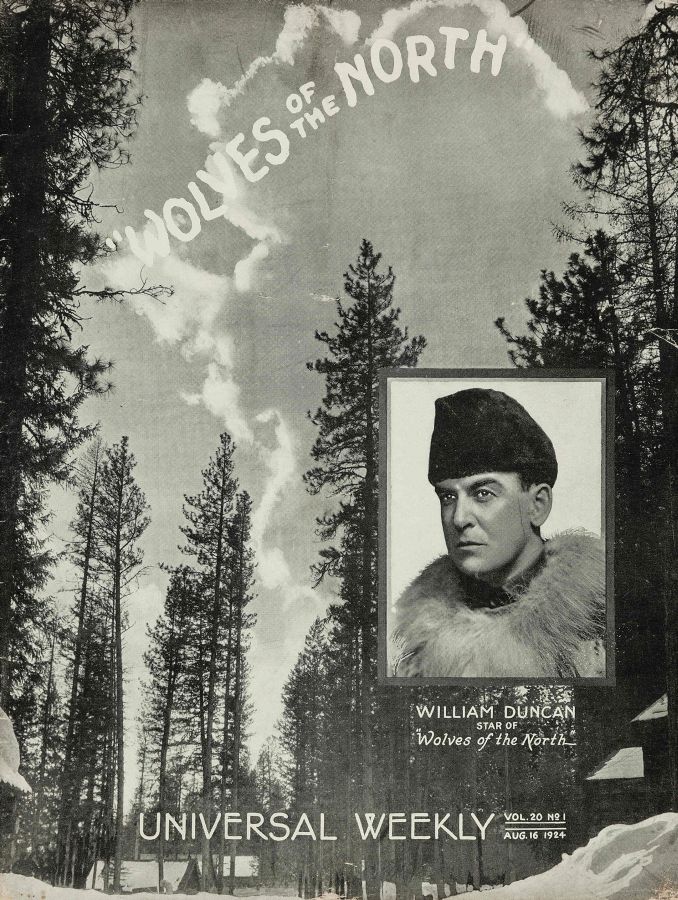 UNIVERSAL WEEKLY magazine side cover 16 August 1924
