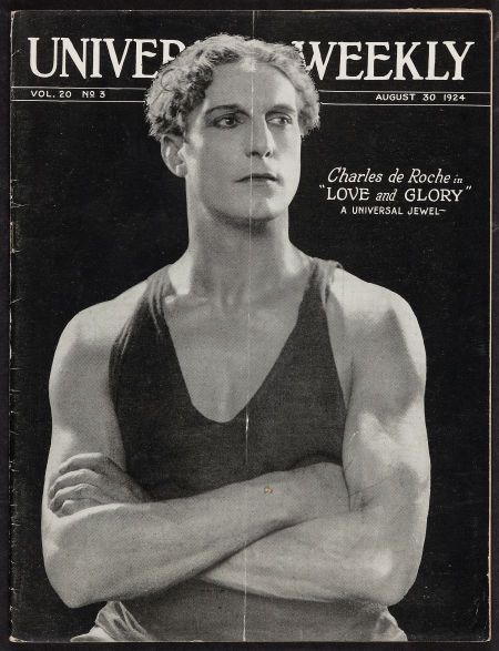 UNIVERSAL WEEKLY magazine side cover 30 August 1924