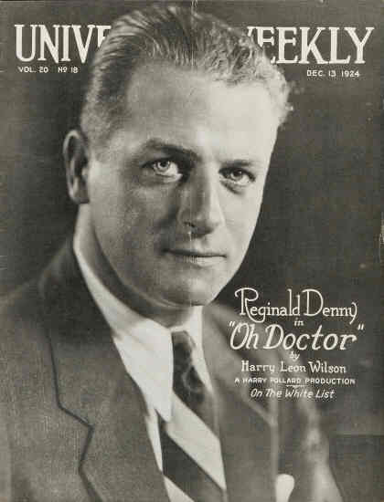 UNIVERSAL WEEKLY magazine side cover 13 December 1924