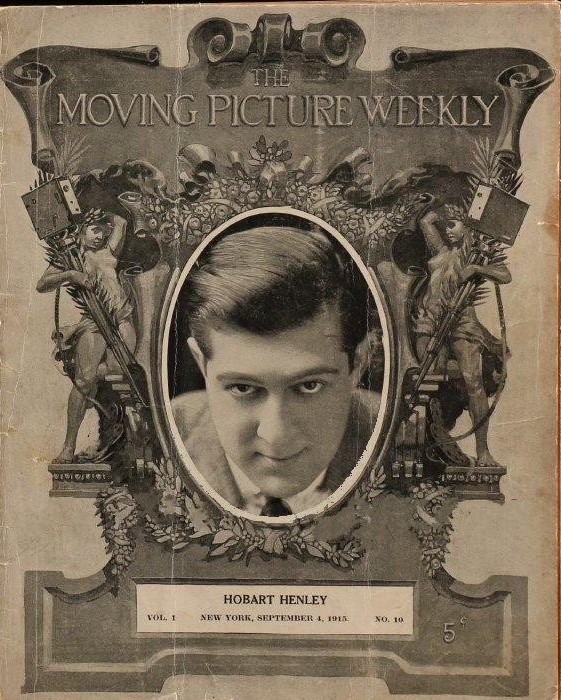 UNIVERSAL WEEKLY magazine side cover  Vol 1 No  10 4 September 1915