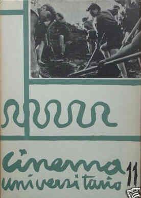 CINEMA UNIVERSITARIO magazine side cover Issue 11 March 1960