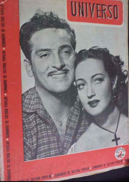 UNIVERSO magazine side cover Issue 12 28 August 1945