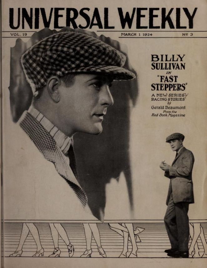 UNIVERSAL WEEKLY magazine side cover 1 March 1924