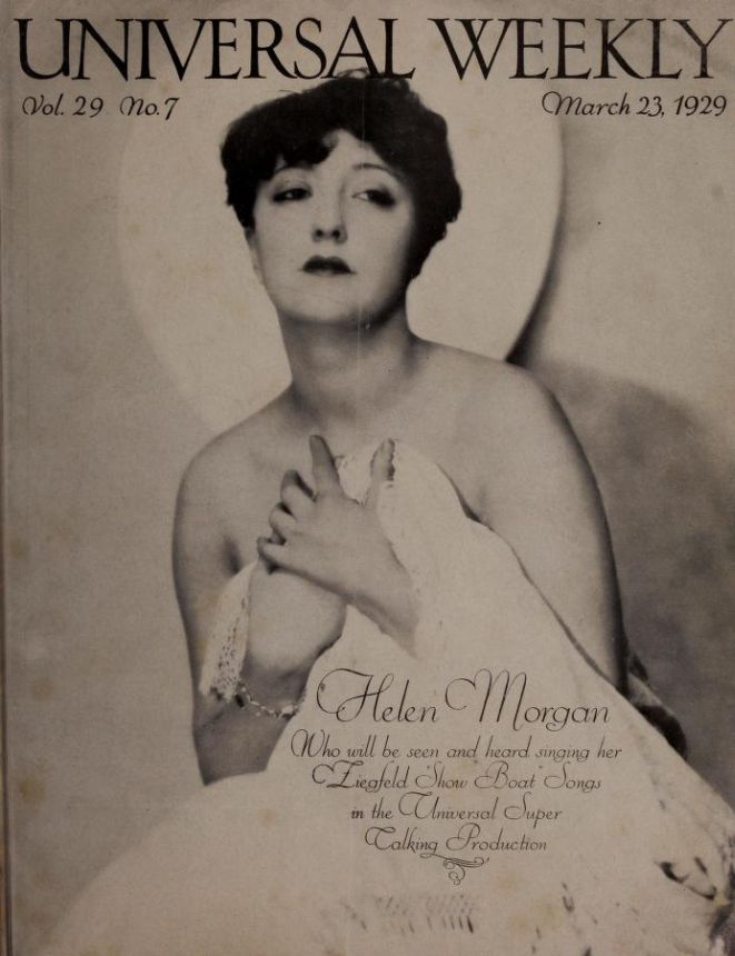UNIVERSAL WEEKLY magazine side cover 23 March 1929