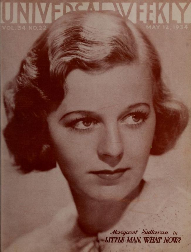 UNIVERSAL WEEKLY magazine side cover 12 May 1934