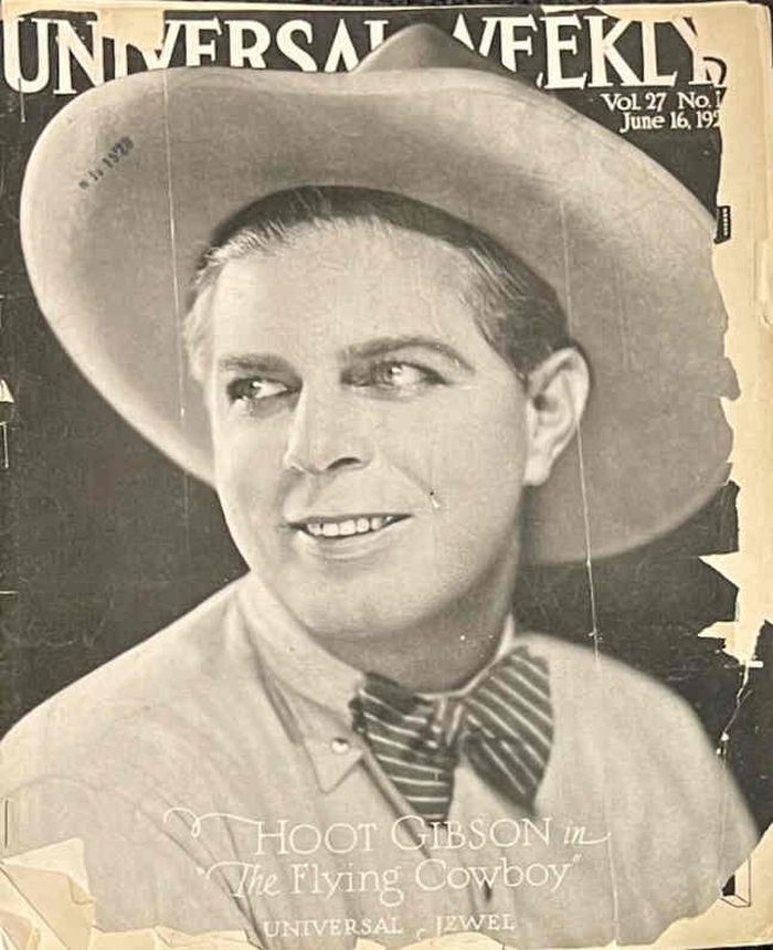 UNIVERSAL WEEKLY magazine side cover 16 June 1927