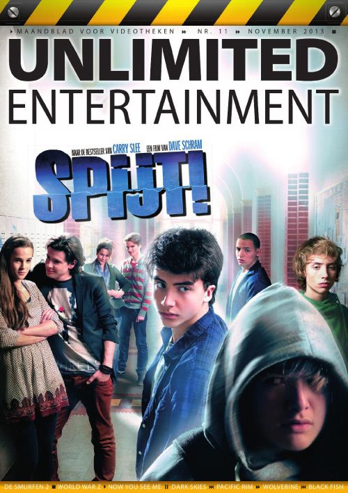 UNLIMITED ENTERTAINMENT magazine side cover November 2013