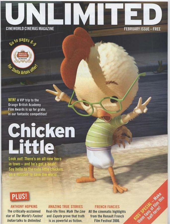 UNLIMITED magazine side cover  February 2006