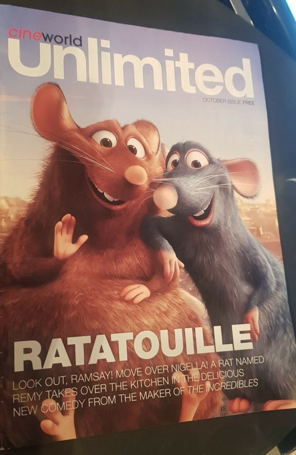 UNLIMITED magazine side cover  October 2007