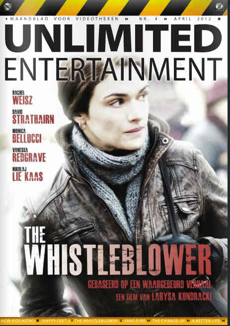 UNLIMITED ENTERTAINMENT magazine side cover April 2012