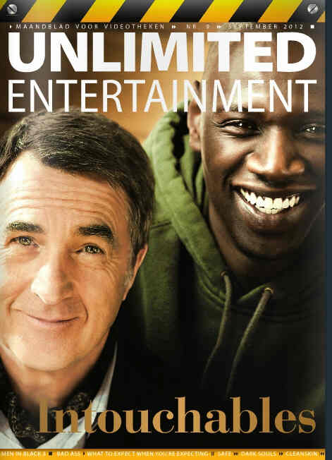 UNLIMITED ENTERTAINMENT magazine side cover September 2012