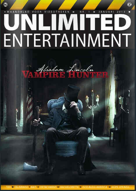 UNLIMITED ENTERTAINMENT magazine side cover January 2013