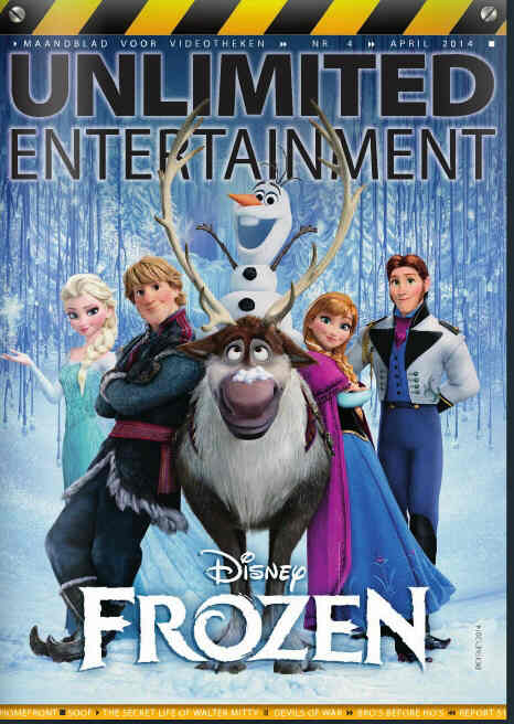 UNLIMITED ENTERTAINMENT magazine side cover April 2014
