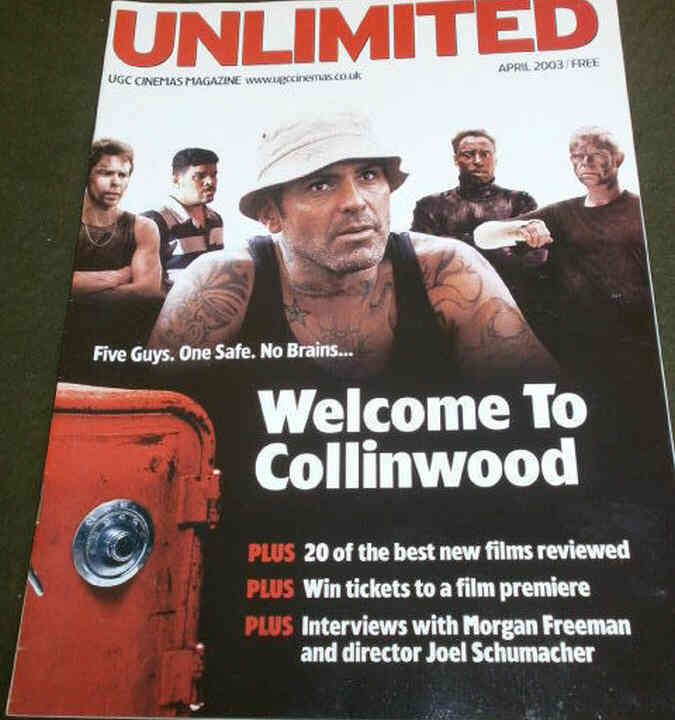 UNLIMITED magazine side cover April 2003