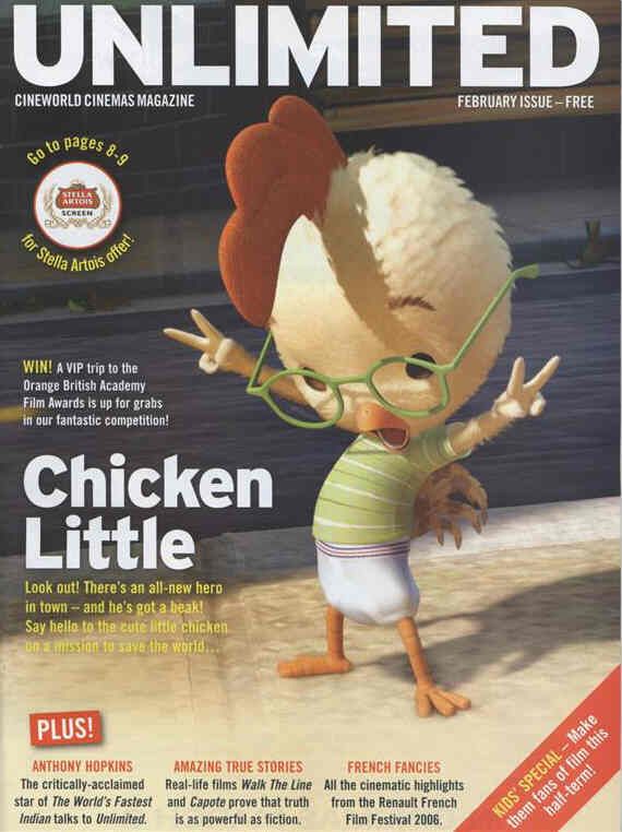 UNLIMITED magazine side cover February 2005