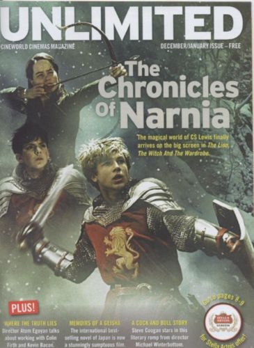 UNLIMITED magazine side cover December 2004-January 2006