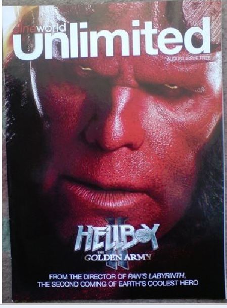 UNLIMITED magazine side cover August 2008