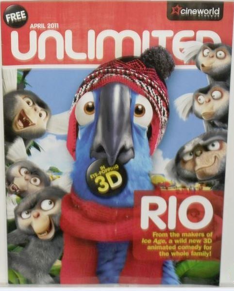 UNLIMITED magazine side cover April 2011