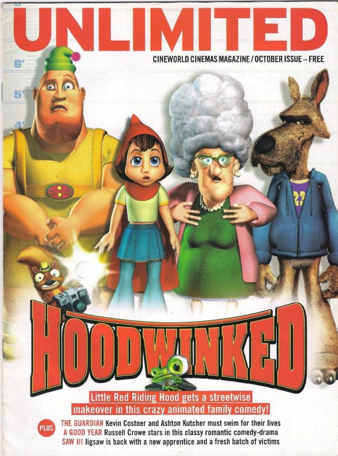 UNLIMITED magazine side cover  October 2006