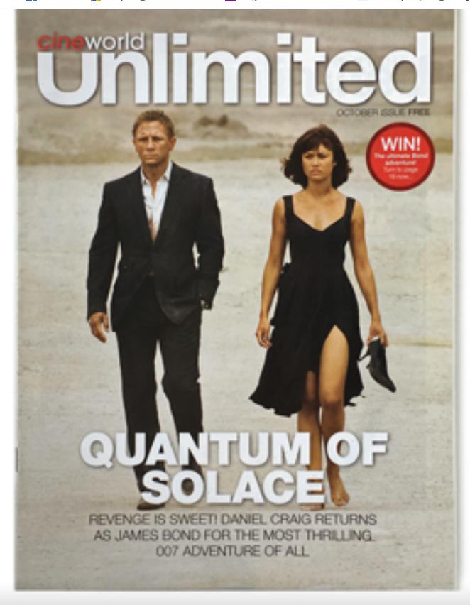UNLIMITED magazine side cover  October 2008
