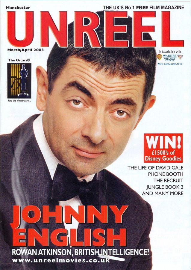 UNREEL magazine side cover March/April 2003