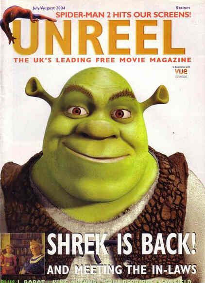 UNREEL magazine side cover July/August 2004