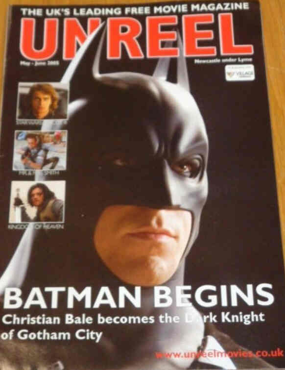 UNREEL magazine side cover  May/June 2005