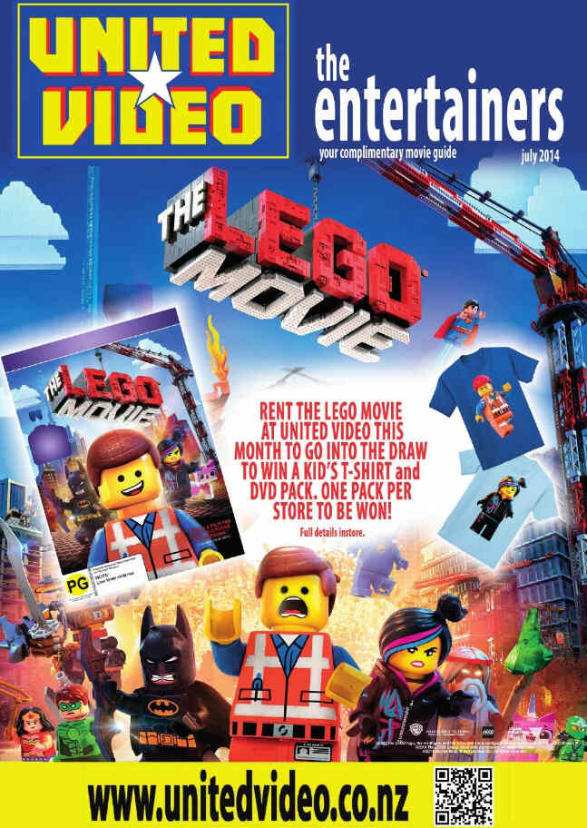 UNITED VIDEO magazine side cover July 2014