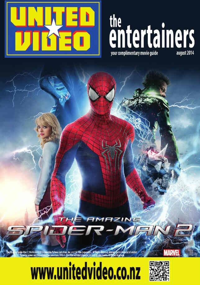 UNITED VIDEO magazine side cover August 2014