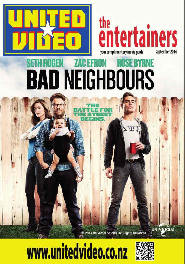 UNITED VIDEO magazine side cover September 2014