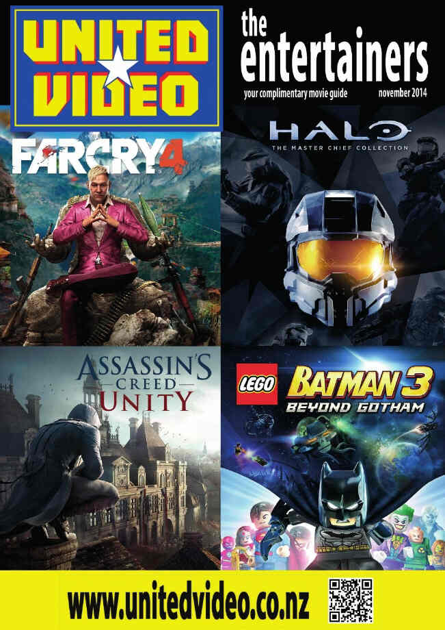 UNITED VIDEO magazine side cover November 2014