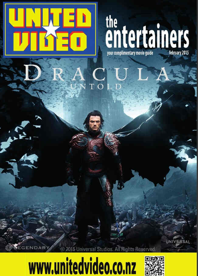 UNITED VIDEO magazine side cover February 2015