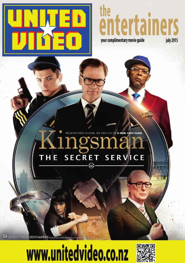 UNITED VIDEO magazine side cover July 2015