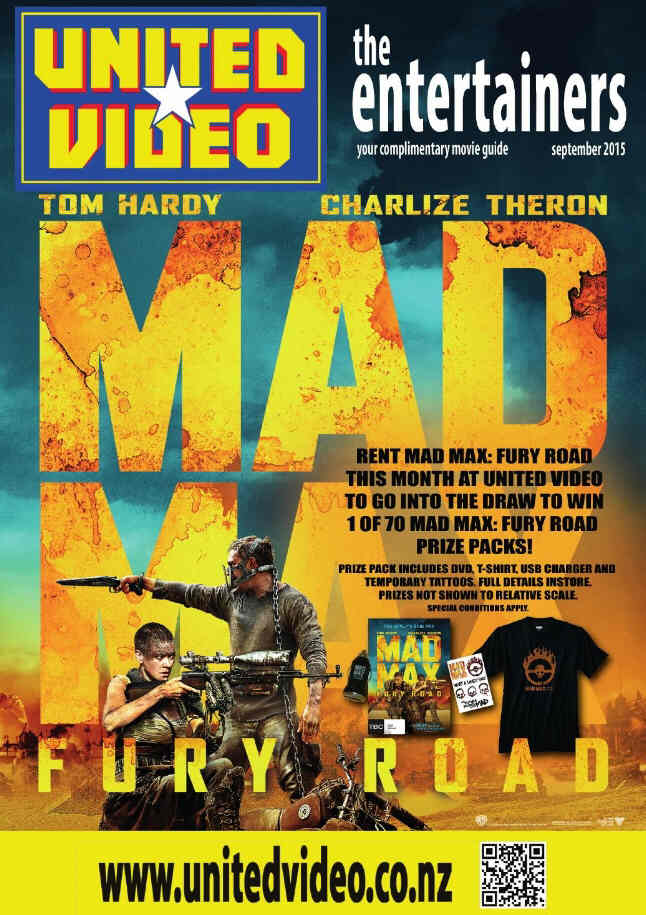 UNITED VIDEO magazine side cover September 2015